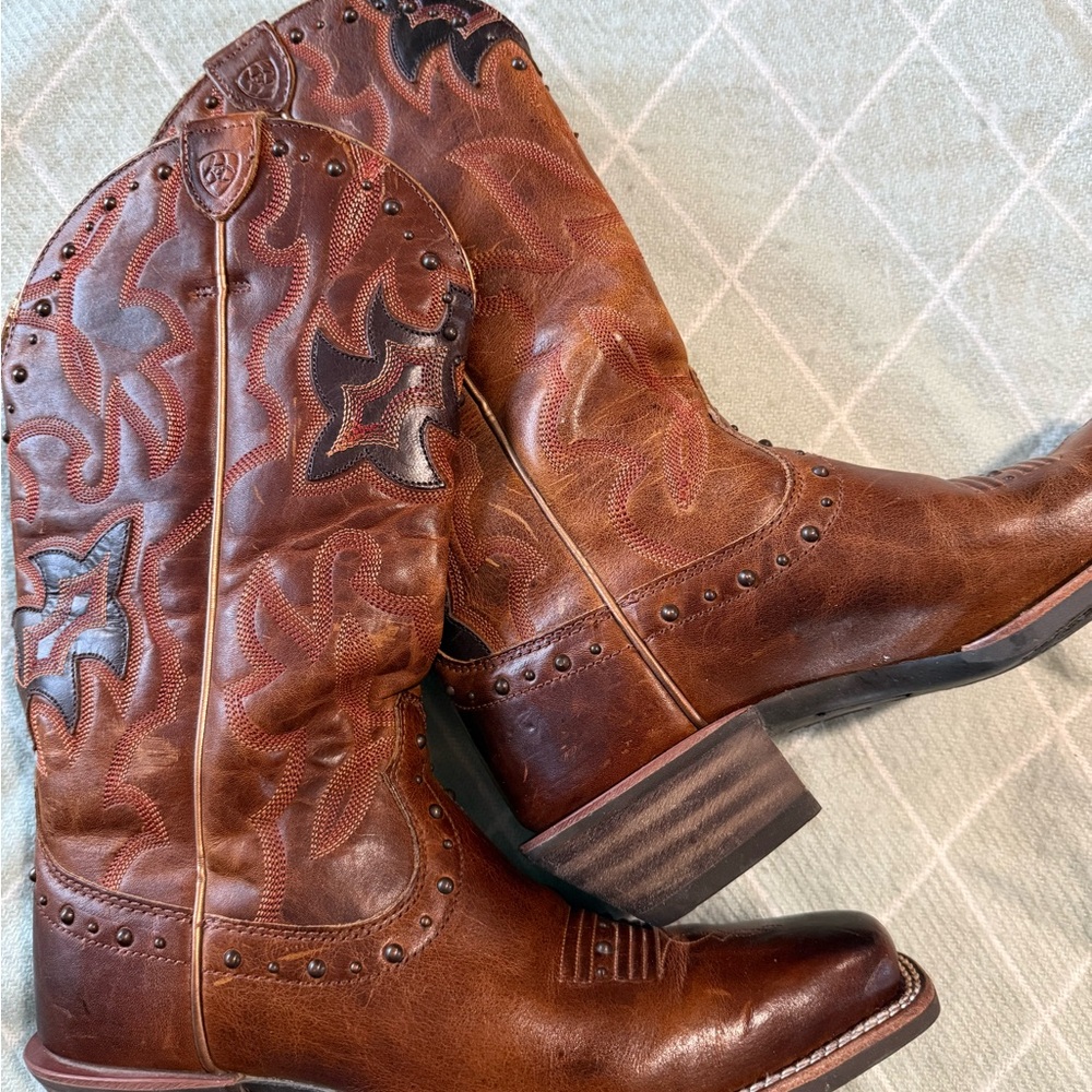 Ariat Brown Heeled Boots